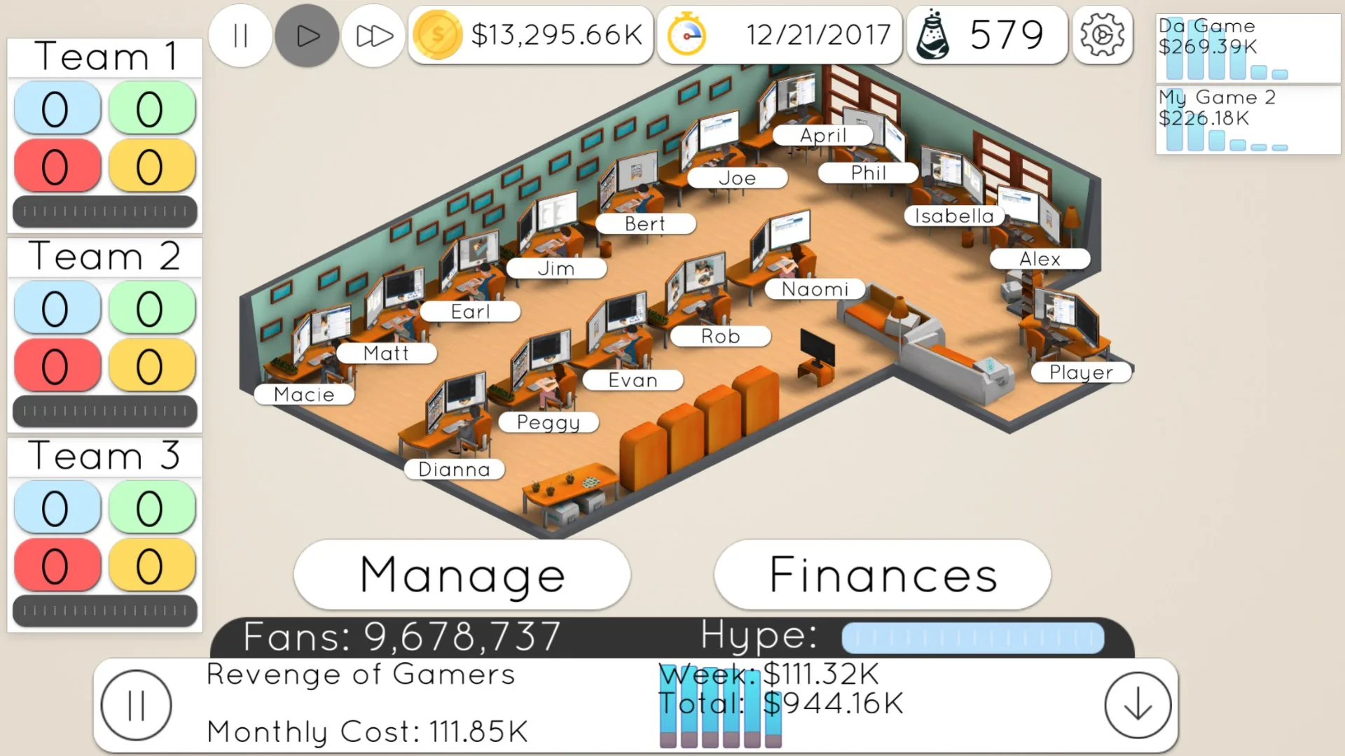 Game Studio Tycoon 2 screenshot 3