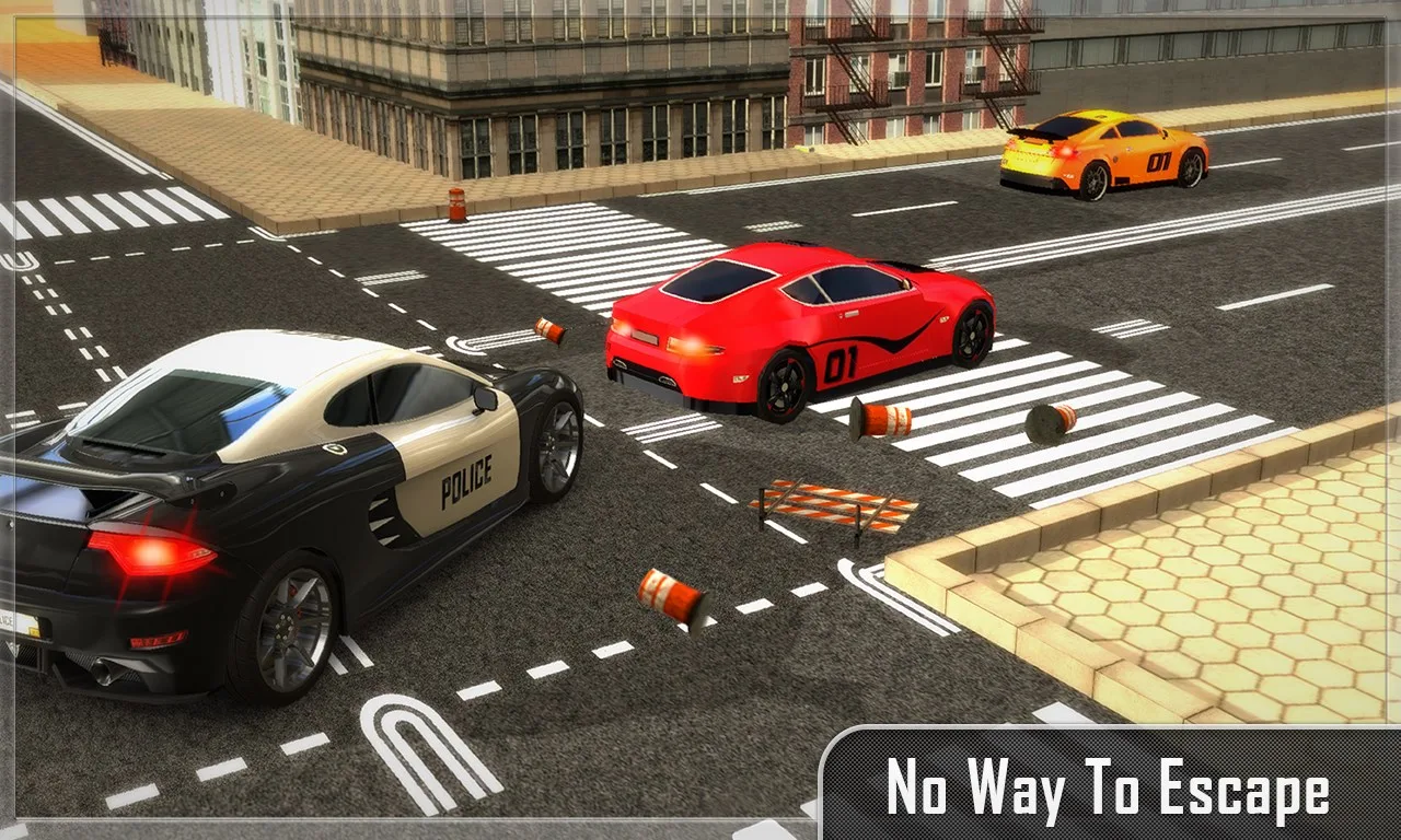 Police Car Chase Smash - Traffic Violation Control screenshot 3