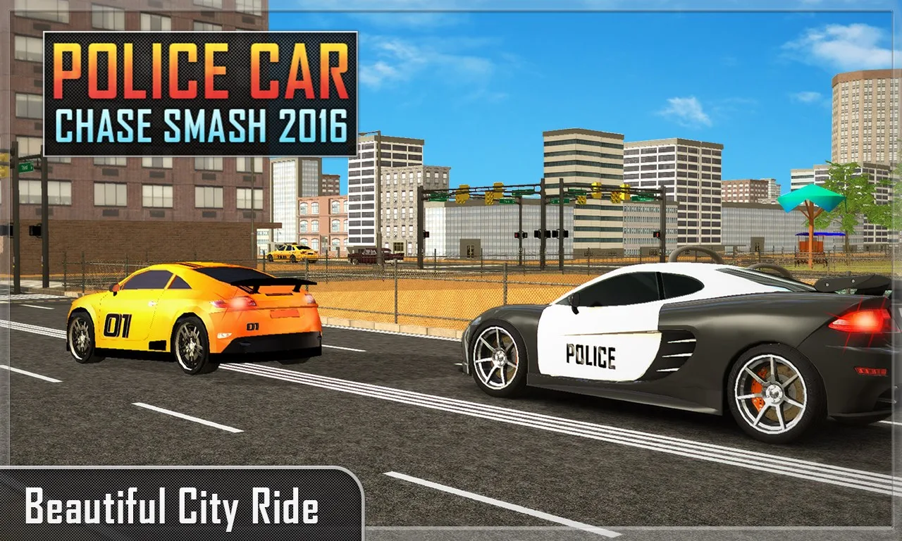 Police Car Chase Smash - Traffic Violation Control screenshot 4