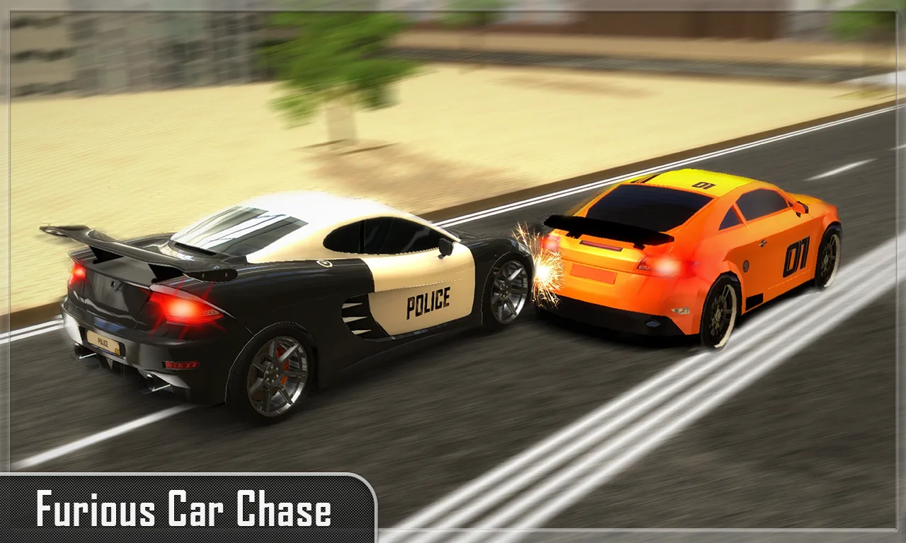 Police Car Chase Smash - Traffic Violation Control screenshot 5