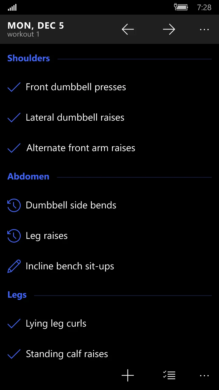 True Fitness screenshot 2