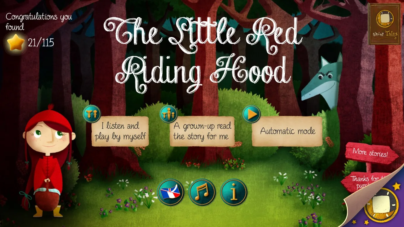 Little Red Riding Hood : ShinyTales screenshot 1