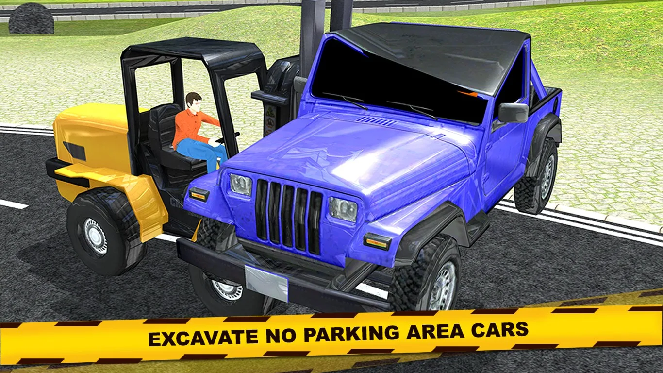 Police Tow Truck Transporter - City Car Lift Duty screenshot 1