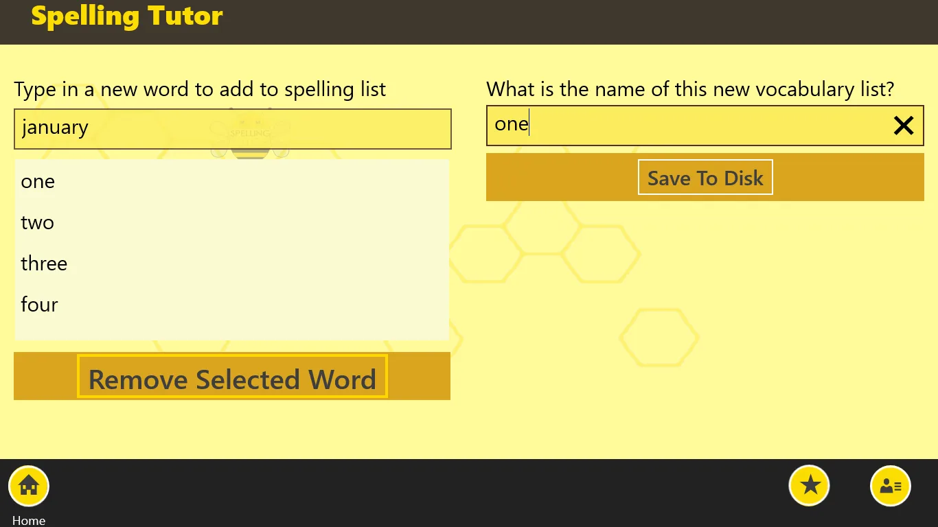Spelling Tutor screenshot 1