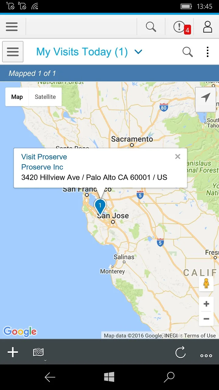 SAP Cloud for Customer screenshot 1