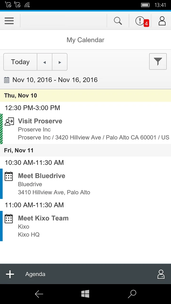 SAP Cloud for Customer screenshot 2