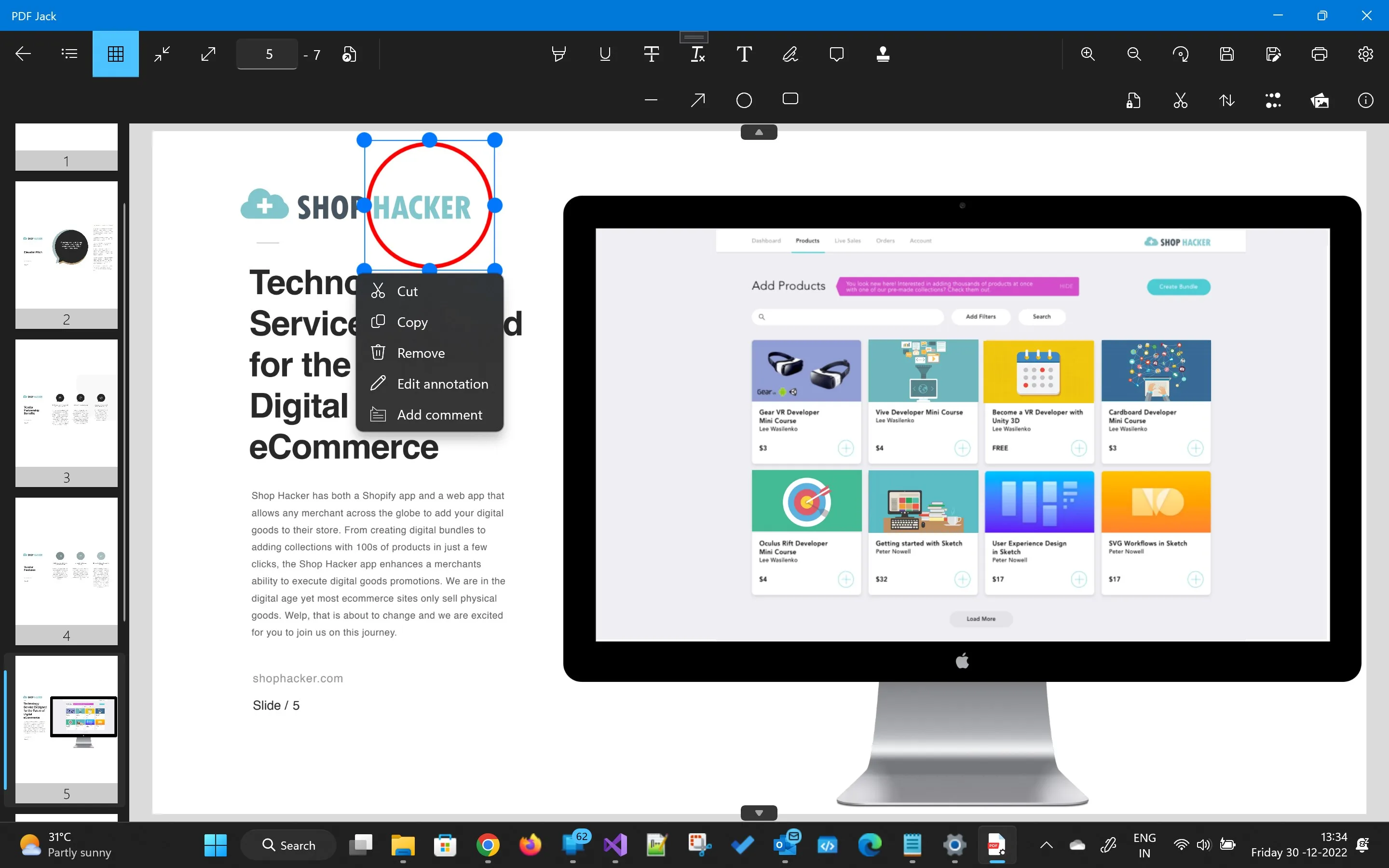 PDF Jack - PDF Editor for Windows screenshot 1