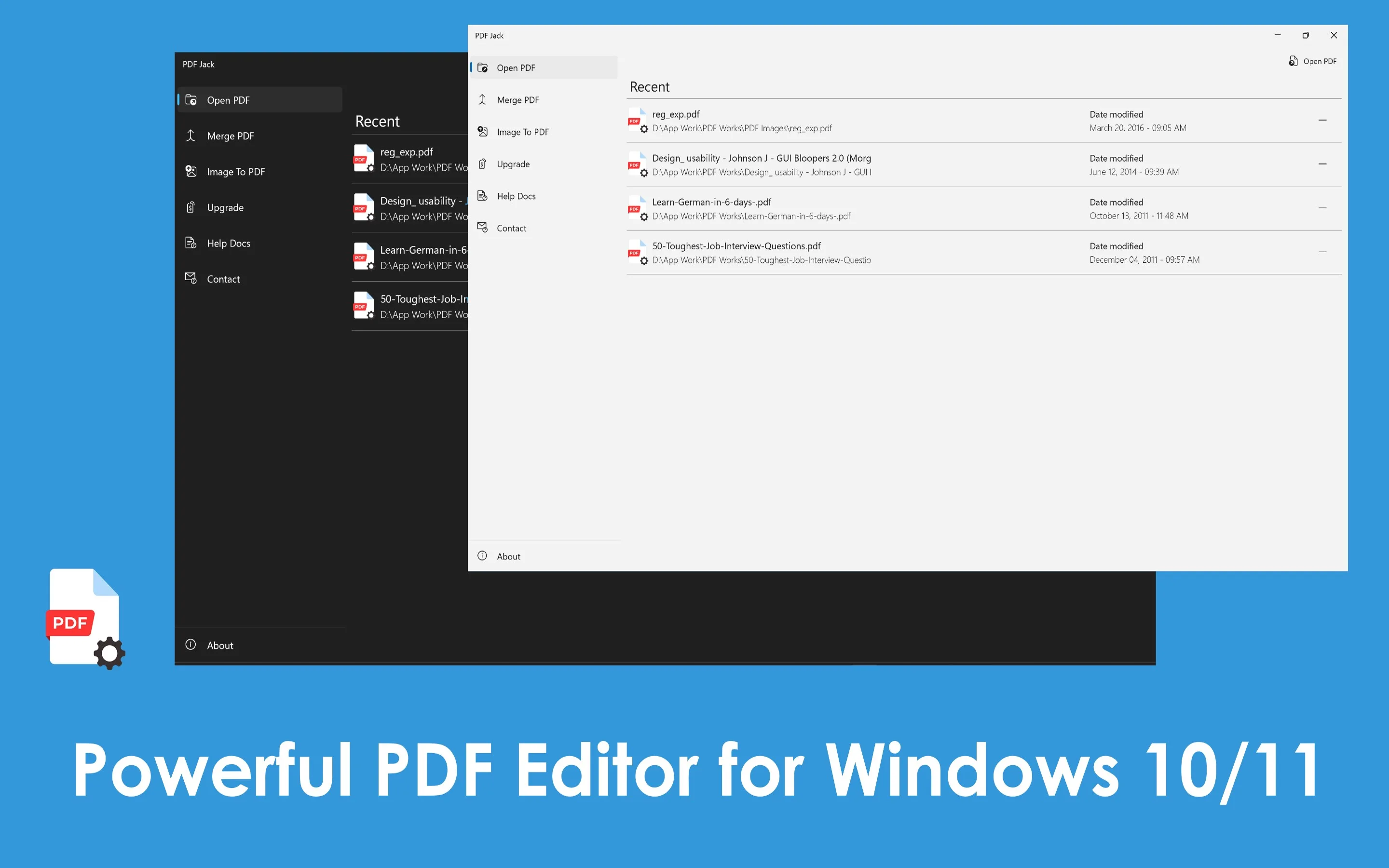 PDF Jack - PDF Editor for Windows screenshot 2