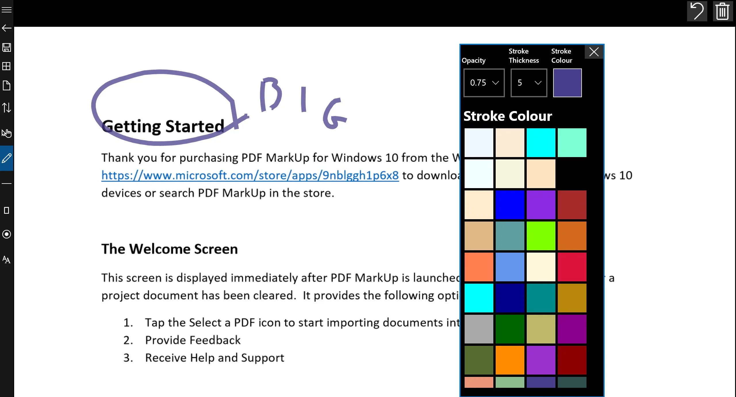 PDF Markup screenshot 3