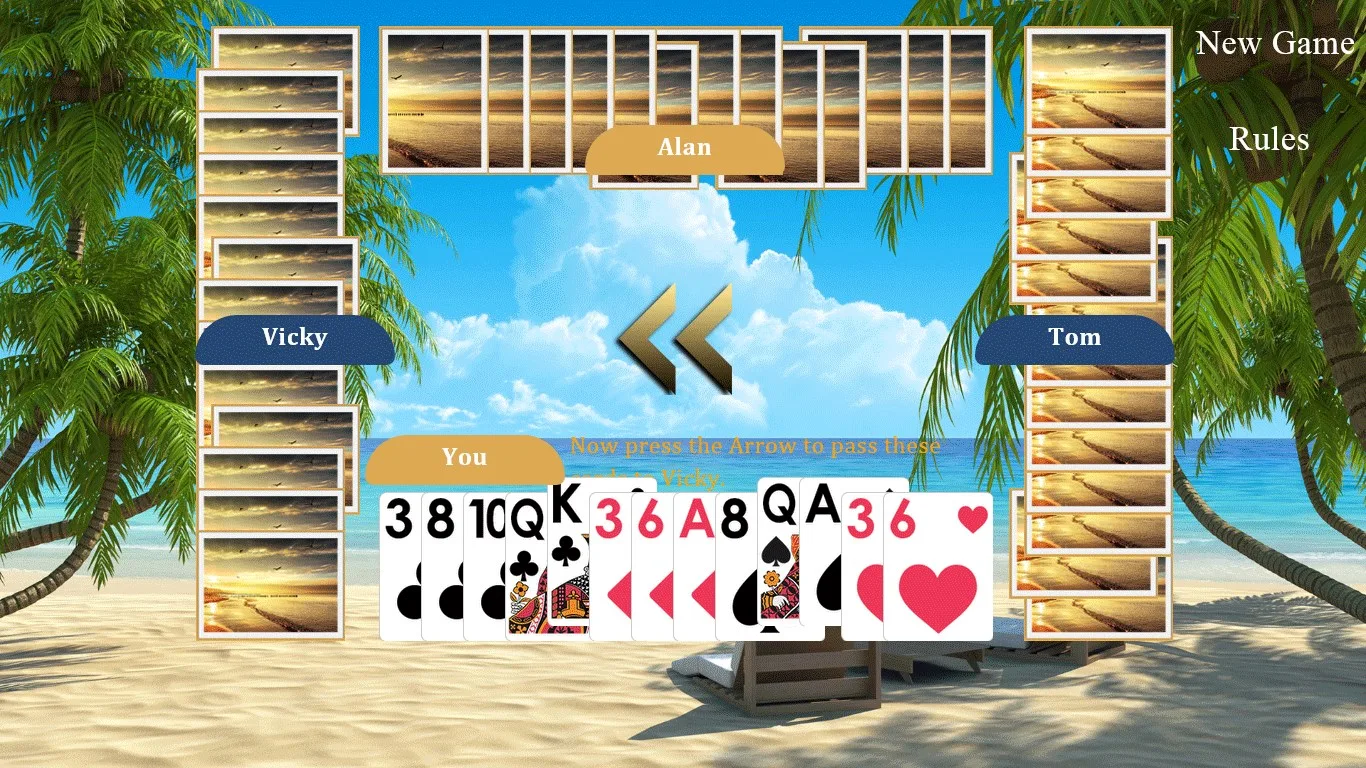 Hearts# screenshot 1
