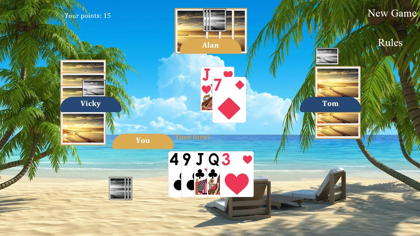 Hearts# screenshot 3