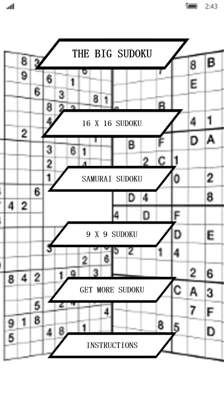 The Big Sudoku screenshot 1