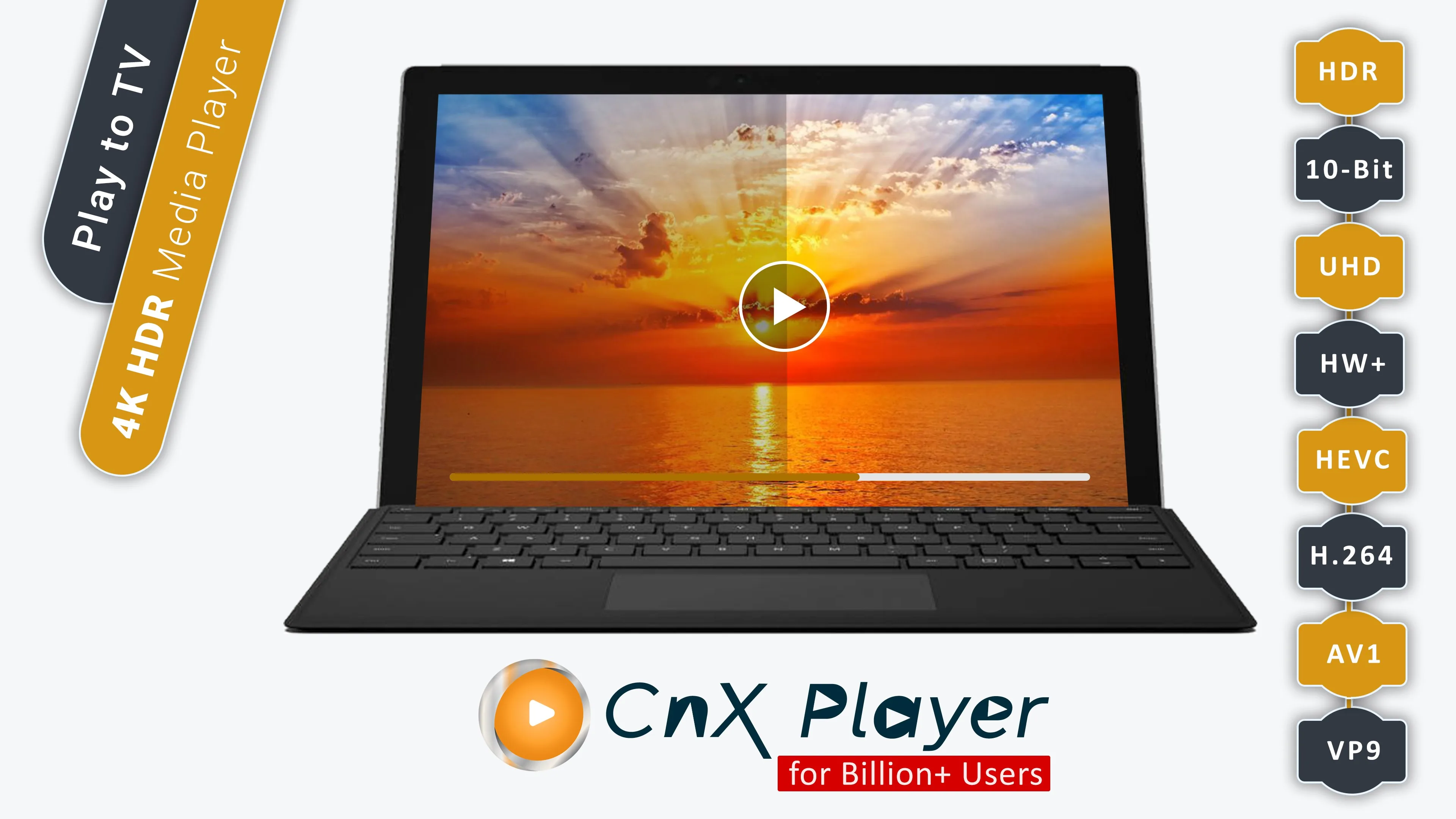 CnX Media Player - 4K UHD & HDR Video Player screenshot 1