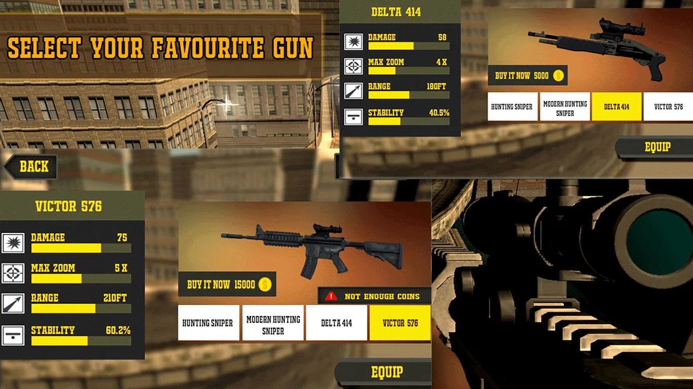 City Sniper: Military Encounter screenshot 5