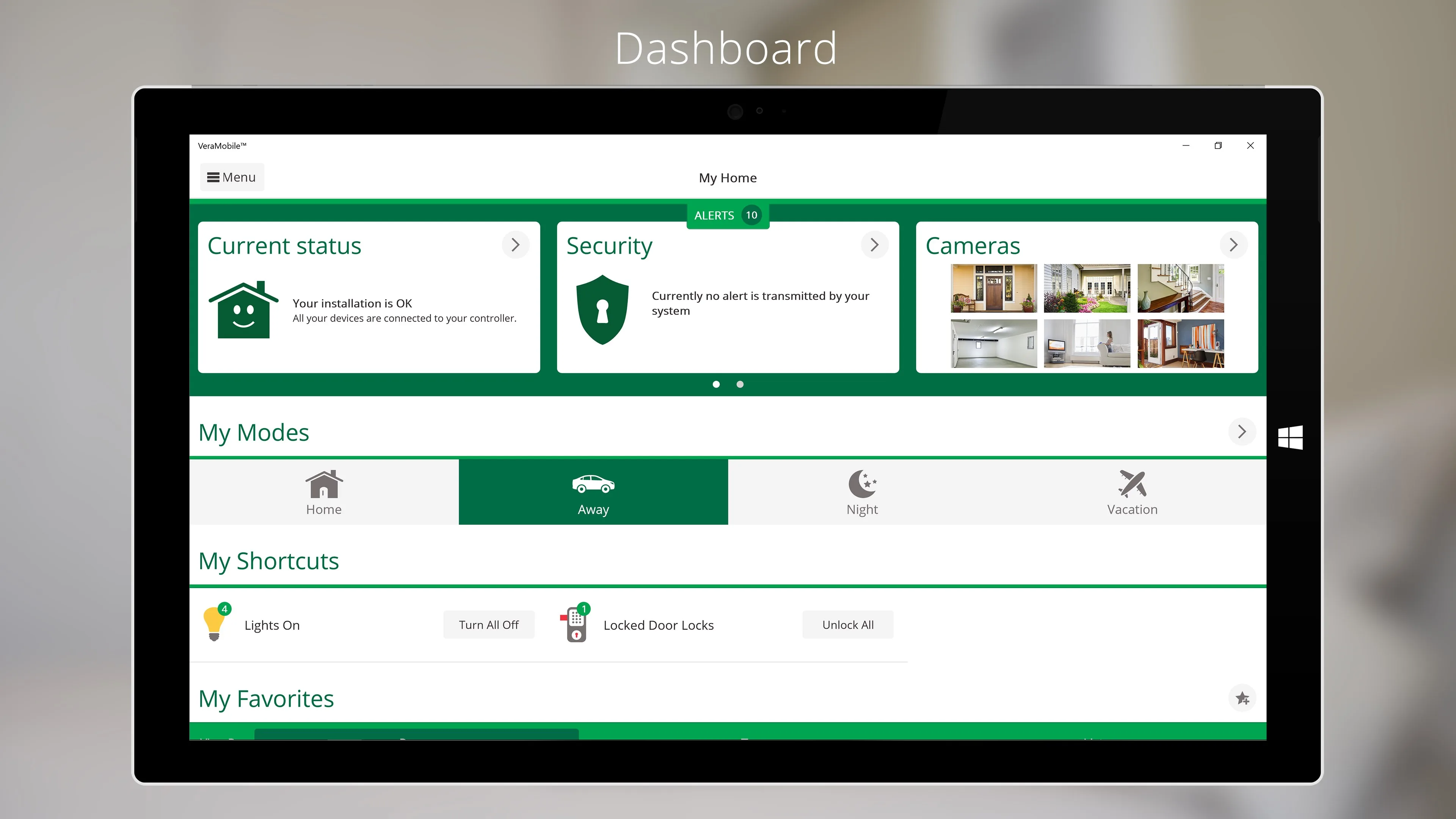 VeraMobile™ screenshot 2