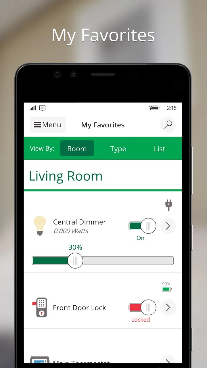 VeraMobile™ screenshot 5
