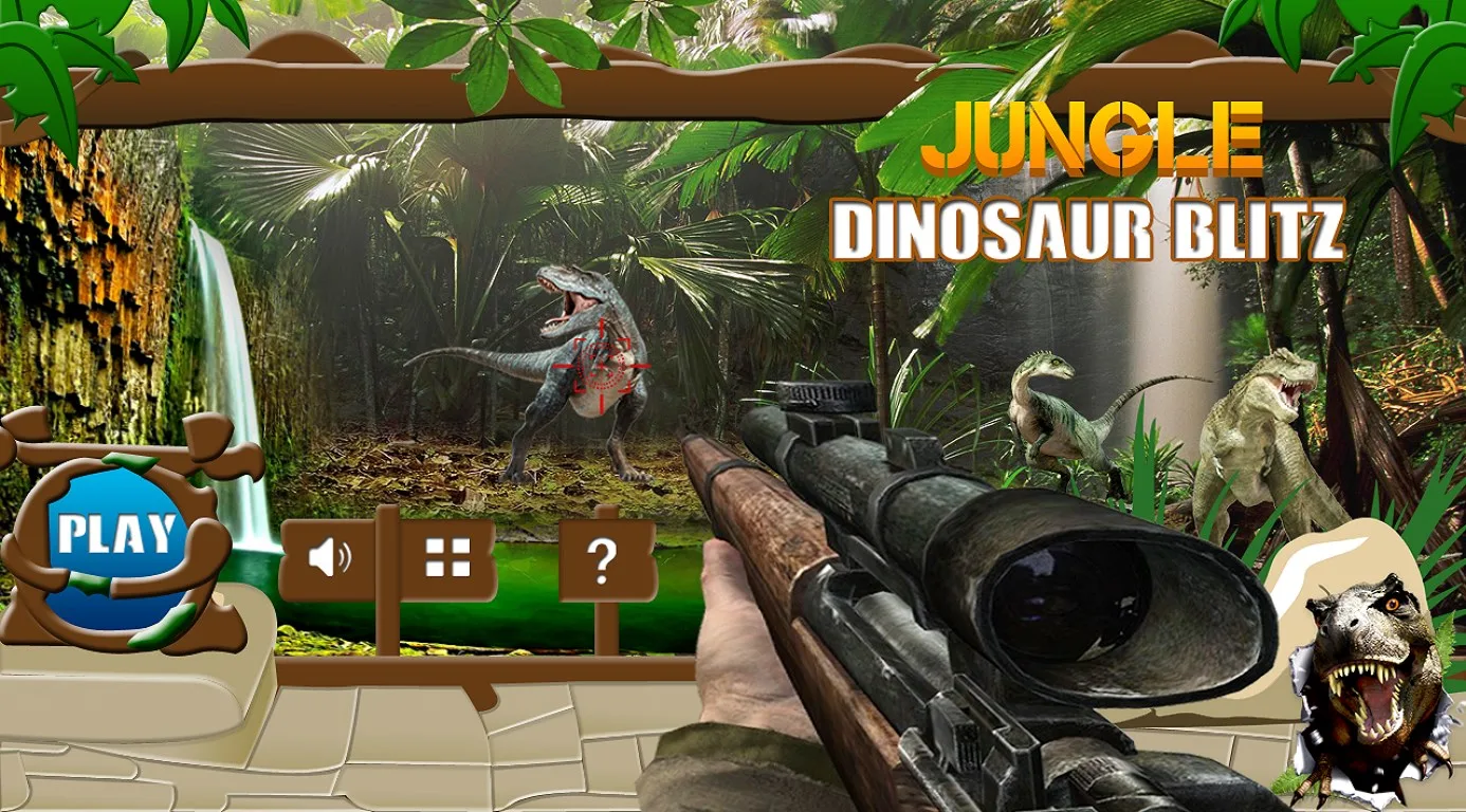 jungle dinosaur Blitz screenshot 3