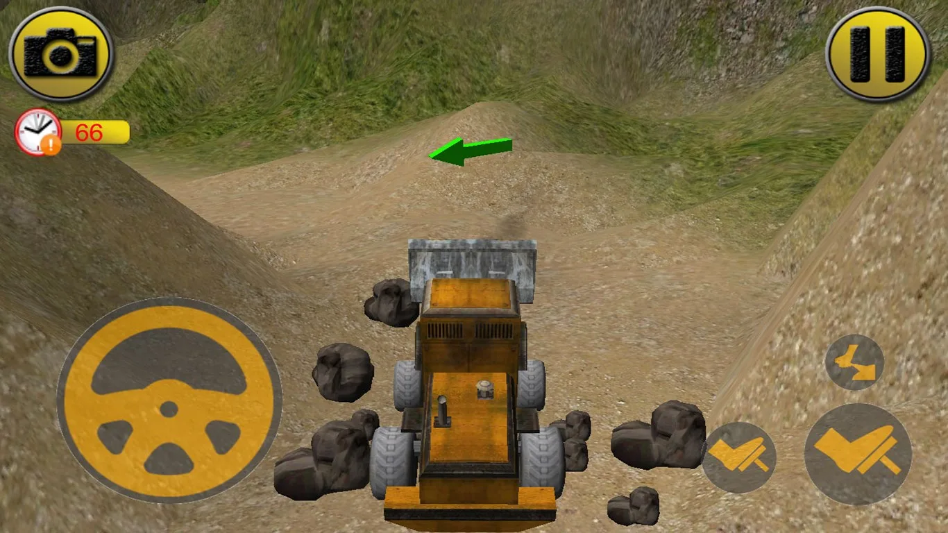 Bulldozer Extreme Simulator 3D screenshot 1
