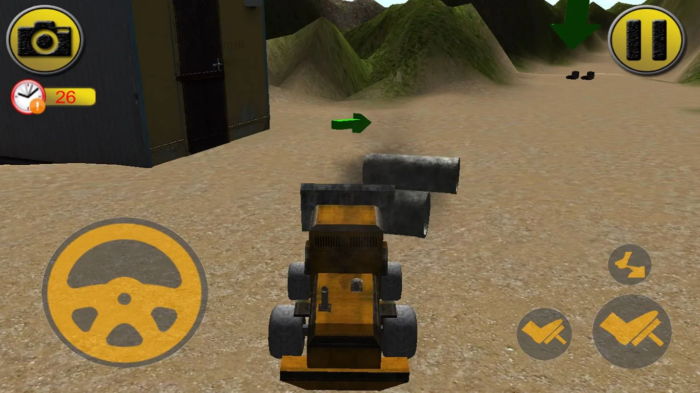 Bulldozer Extreme Simulator 3D screenshot 3