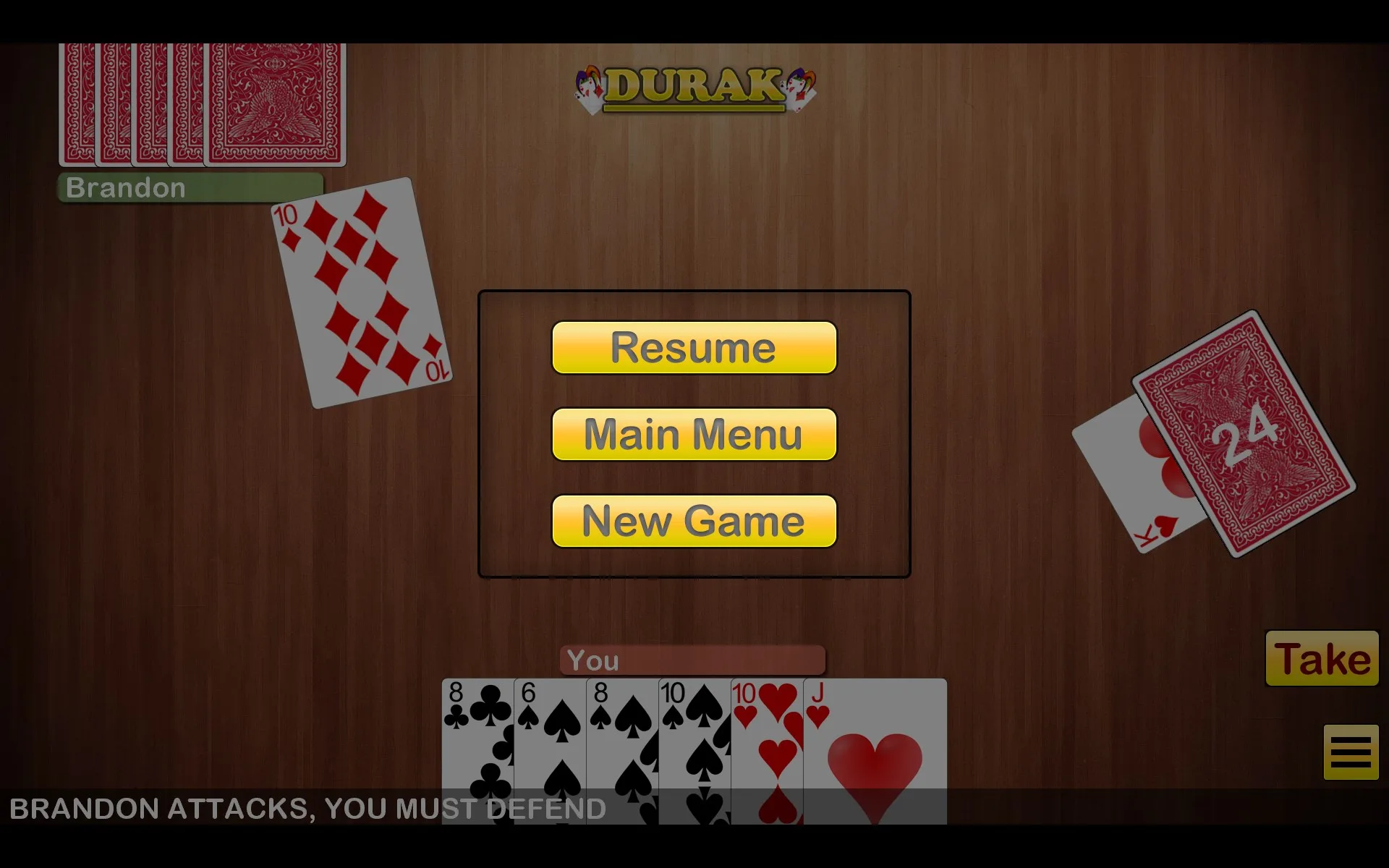 Durak Game screenshot 5