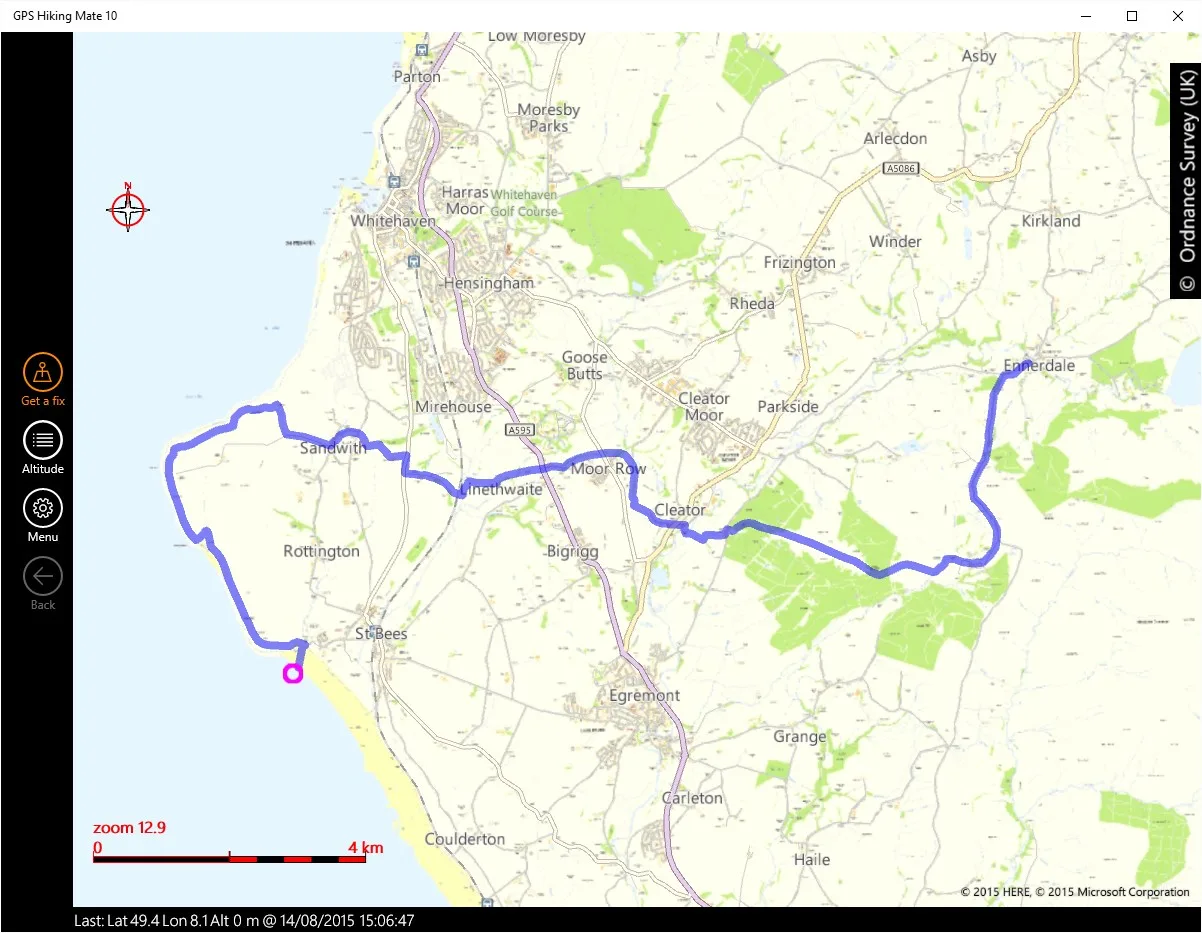 GPS Hiking Mate 10 screenshot 1