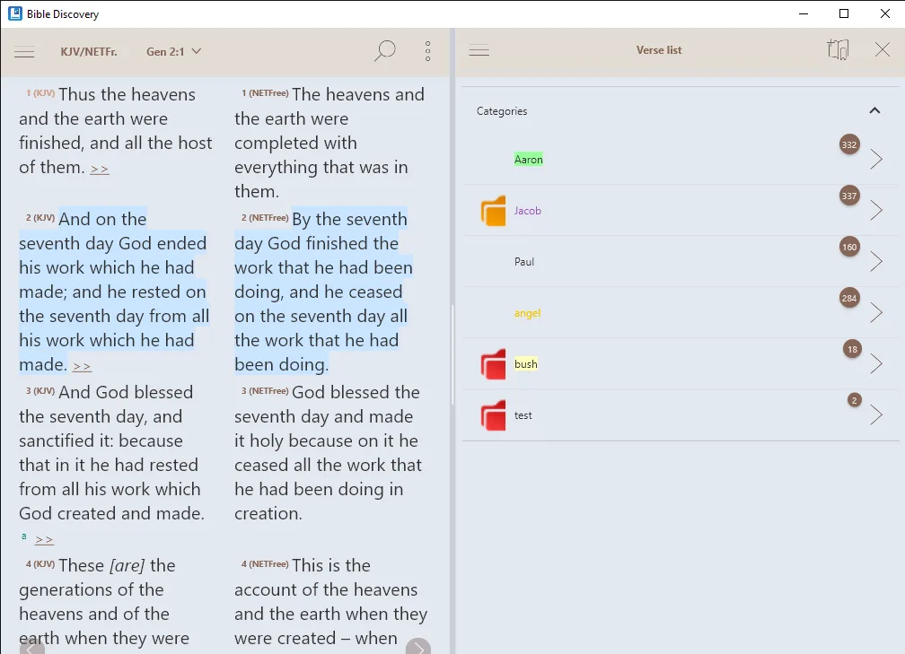 Bible Discovery screenshot 1