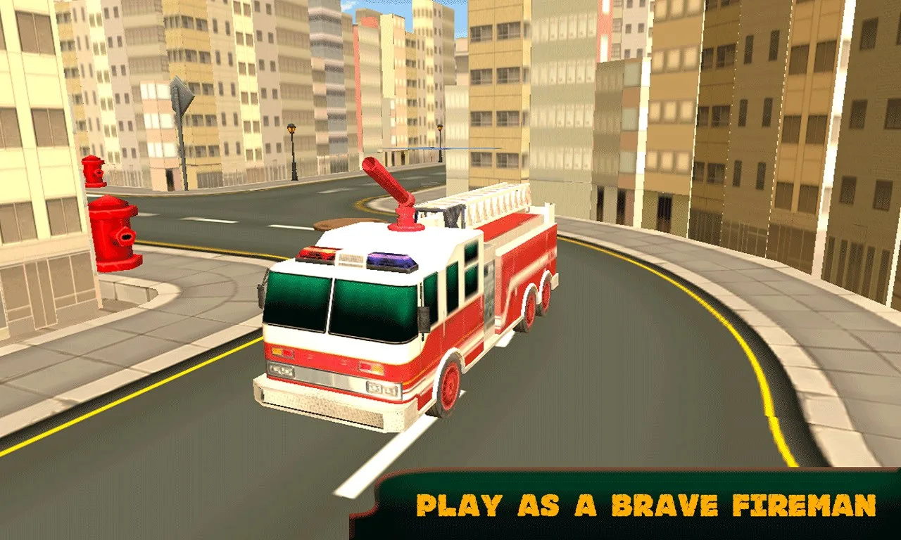 Fire Brigade Truck Simulator 2015 screenshot 3