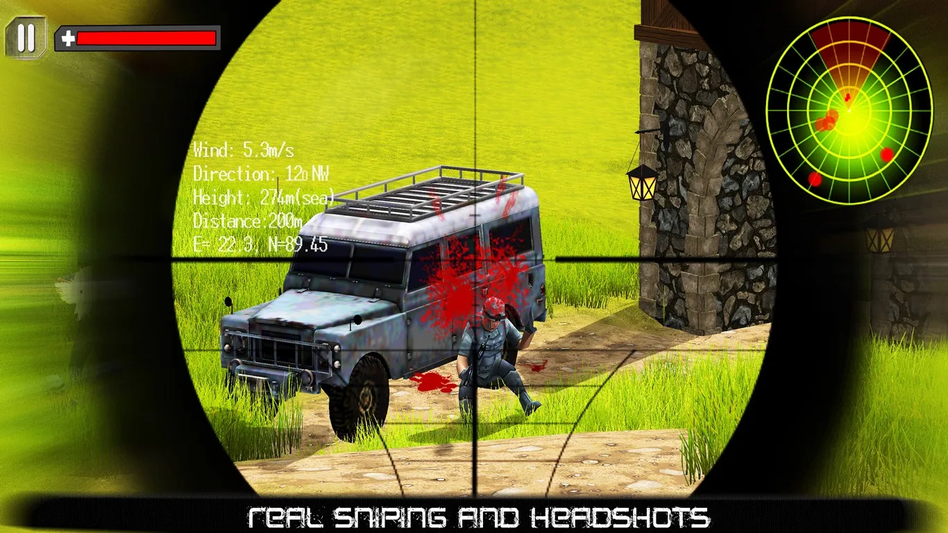 Black Ops Sniper Strike screenshot 1