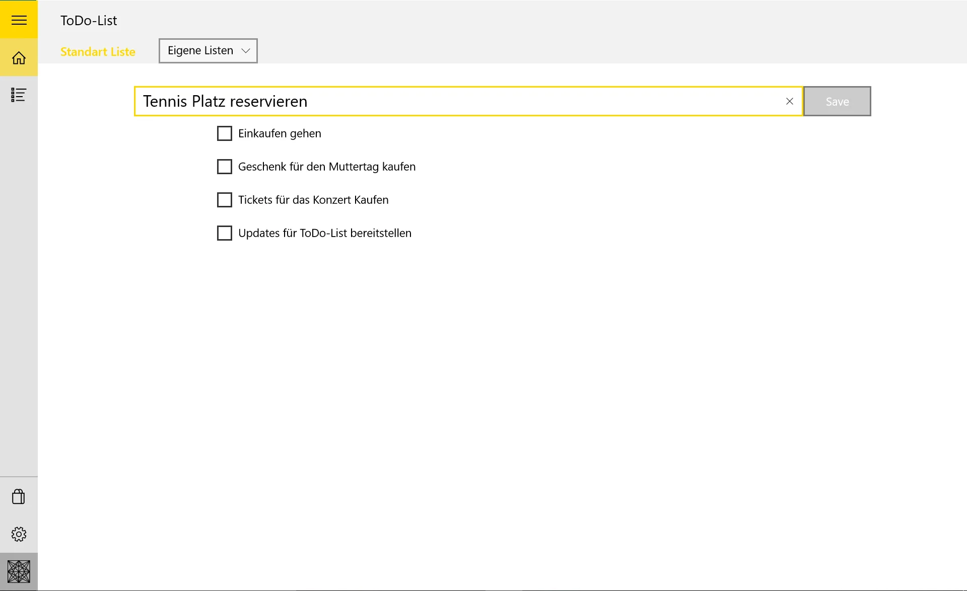 ToDo-List screenshot 3