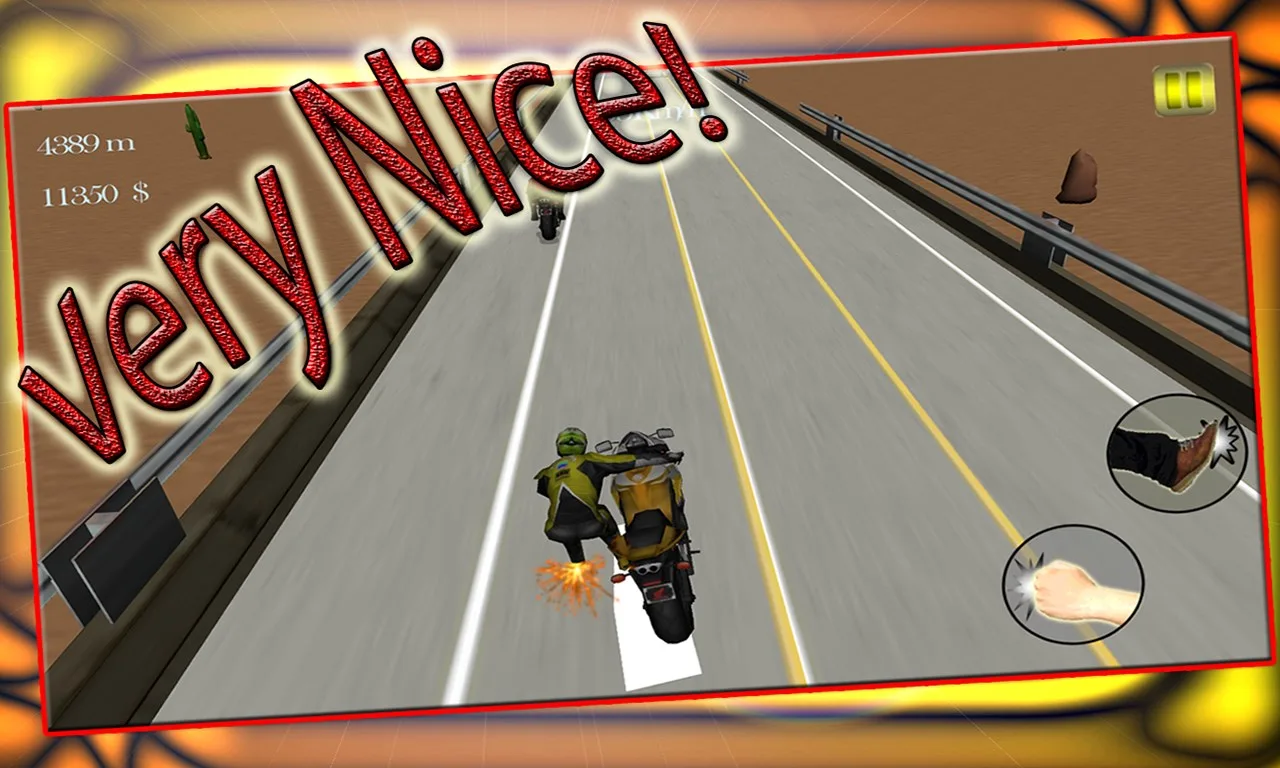 Death Race Stunt Moto screenshot 1