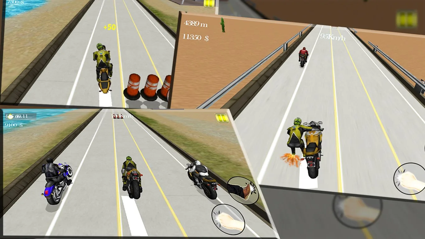 Death Race Stunt Moto screenshot 5