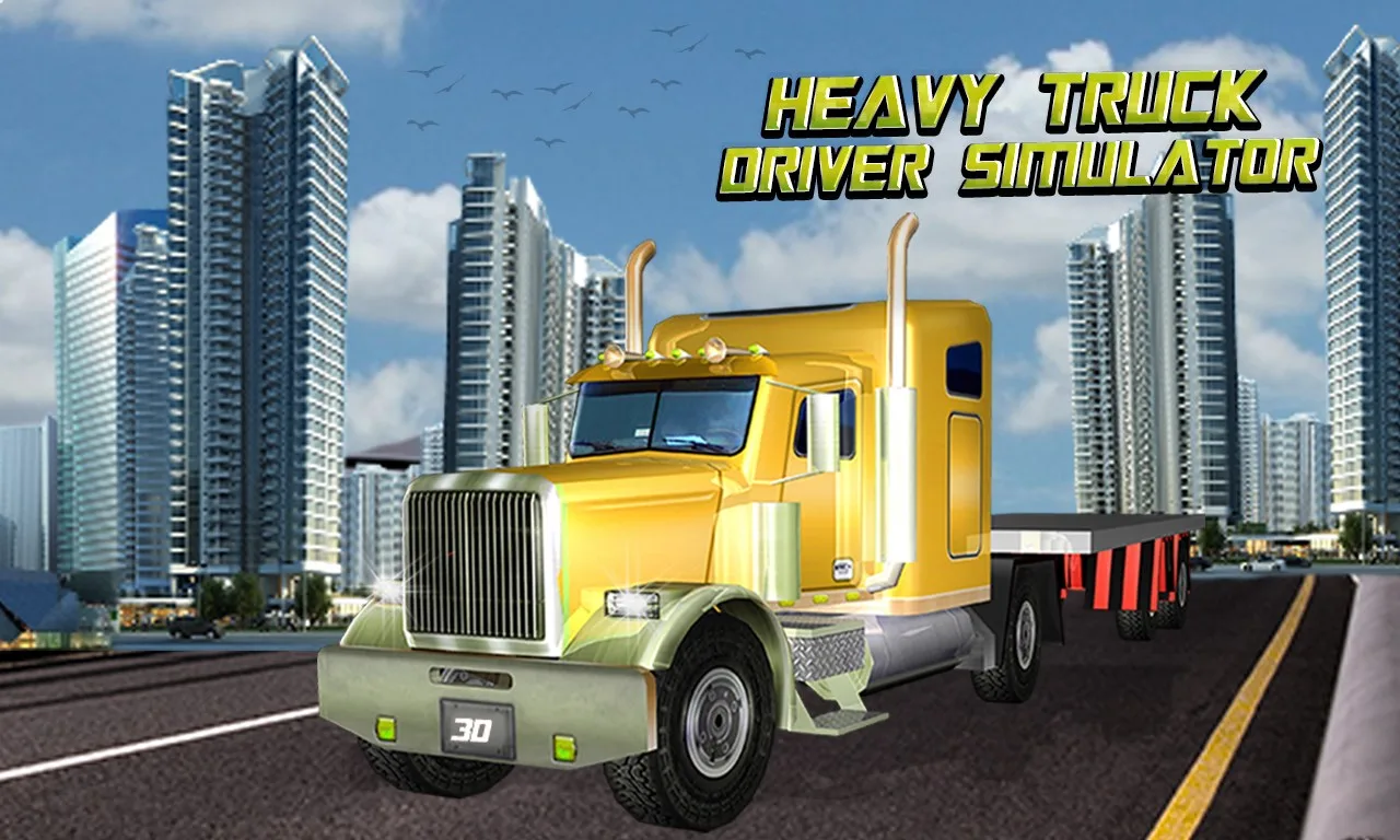 Heavy Truck Driver Simulator 3D - City Cargo Duty screenshot 2