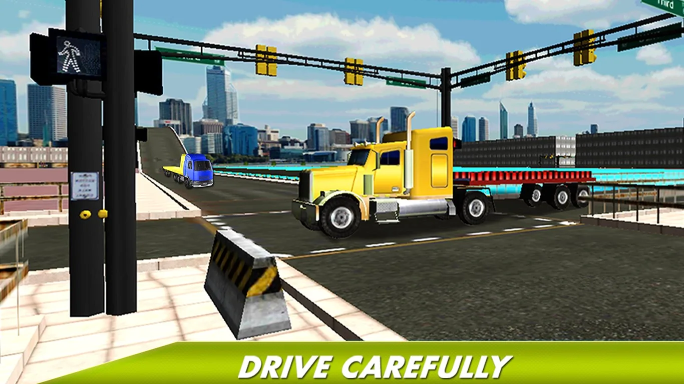Heavy Truck Driver Simulator 3D - City Cargo Duty screenshot 4