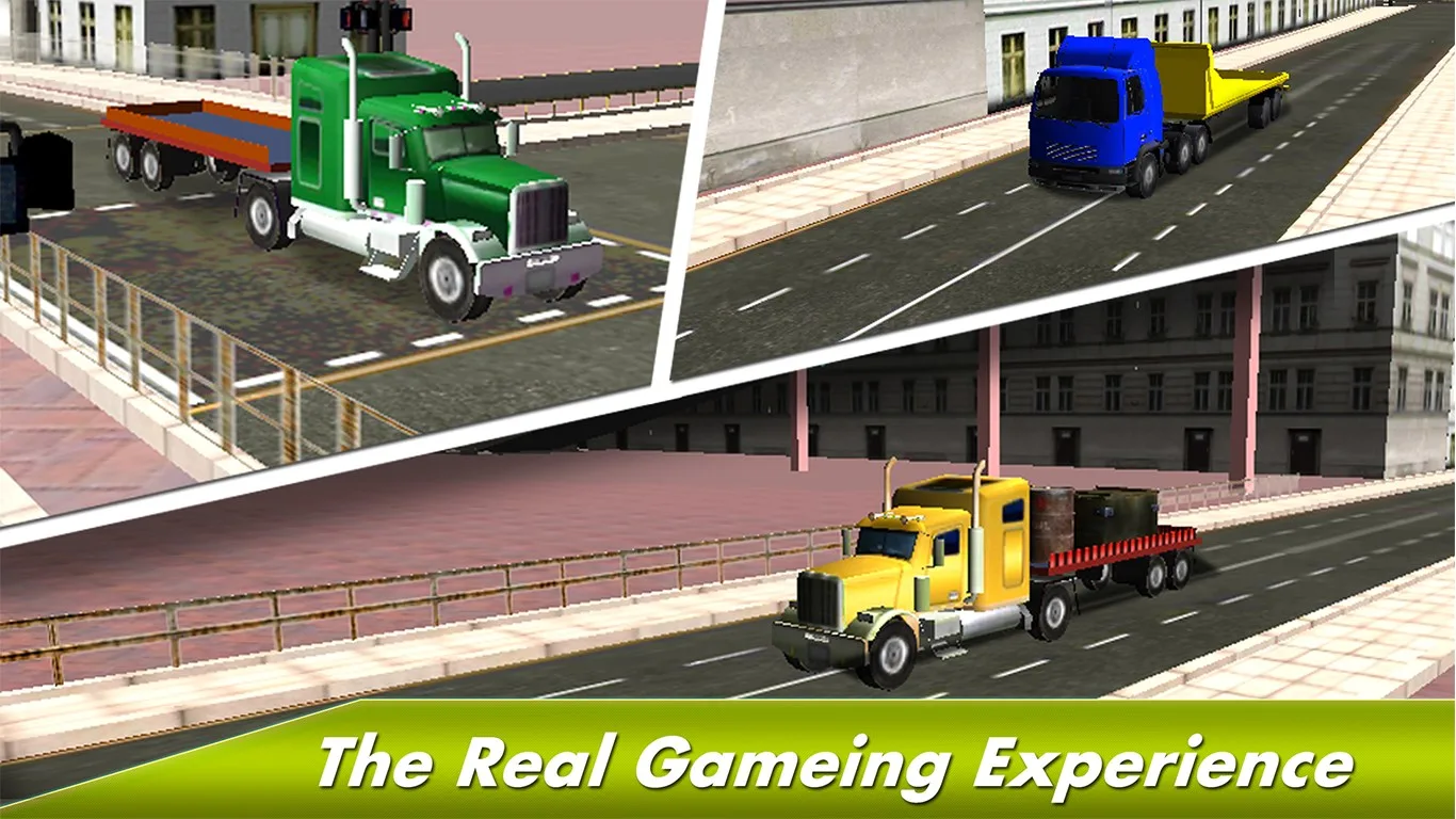 Heavy Truck Driver Simulator 3D - City Cargo Duty screenshot 5