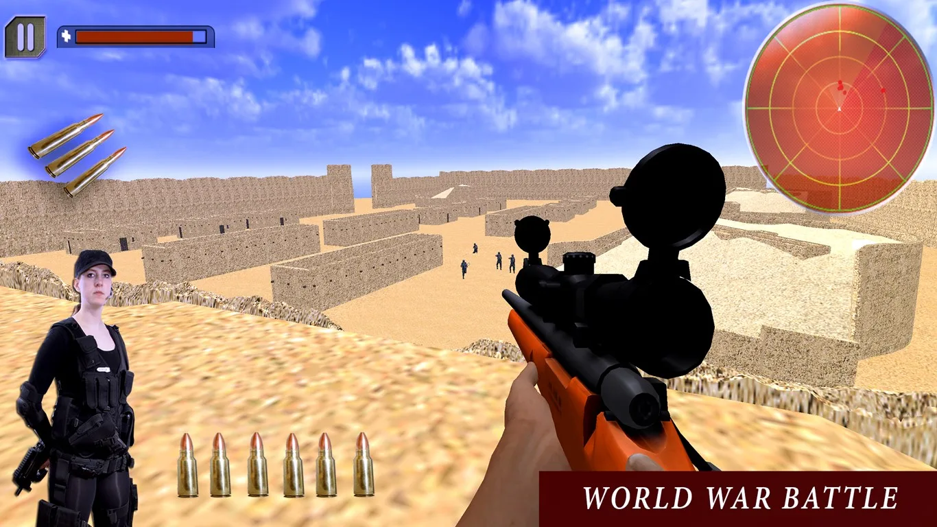 Desert Target Sniper Duty screenshot 2