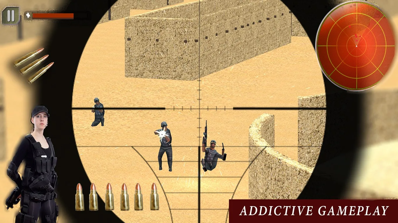 Desert Target Sniper Duty screenshot 4