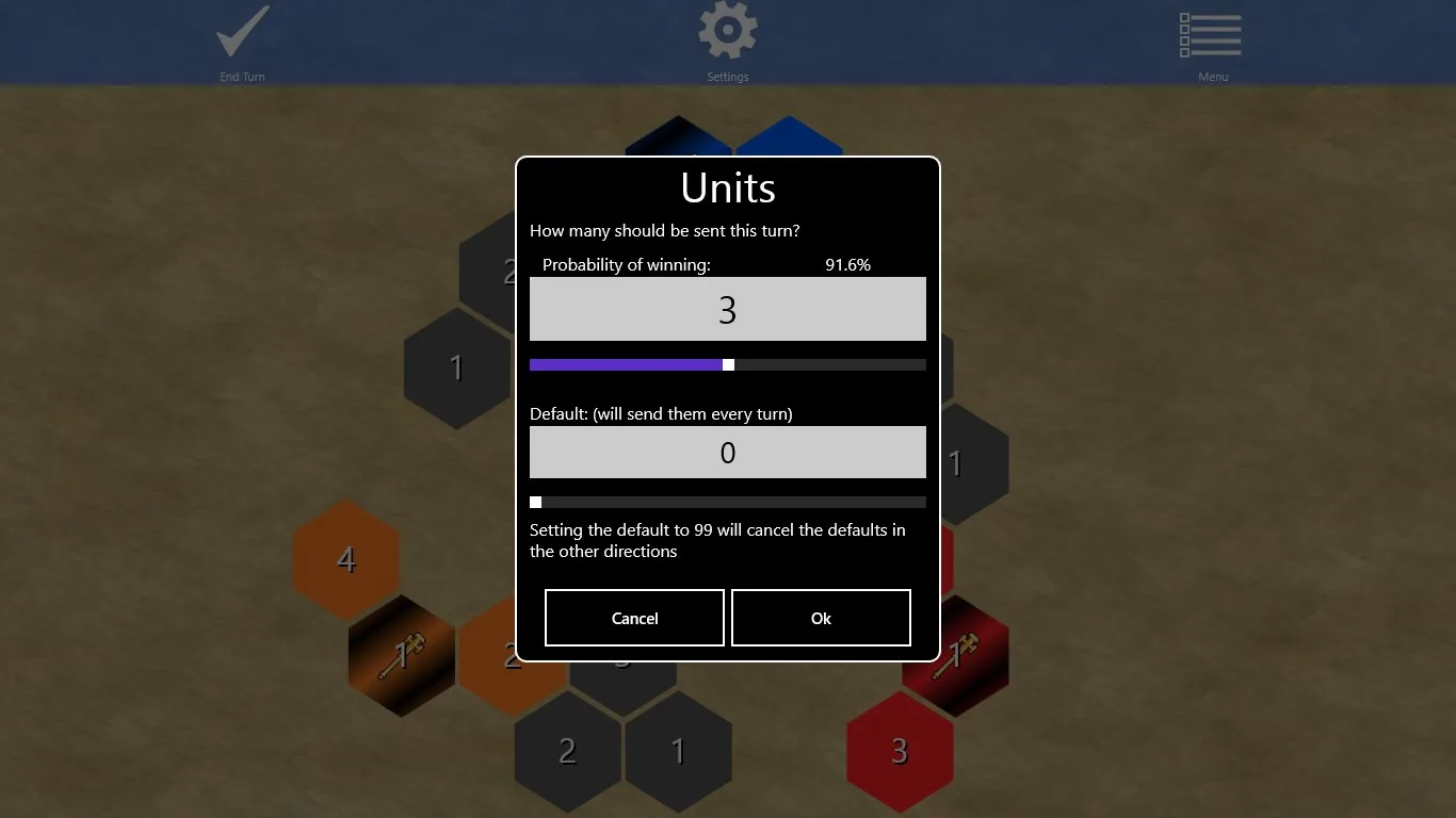 Hex War screenshot 2