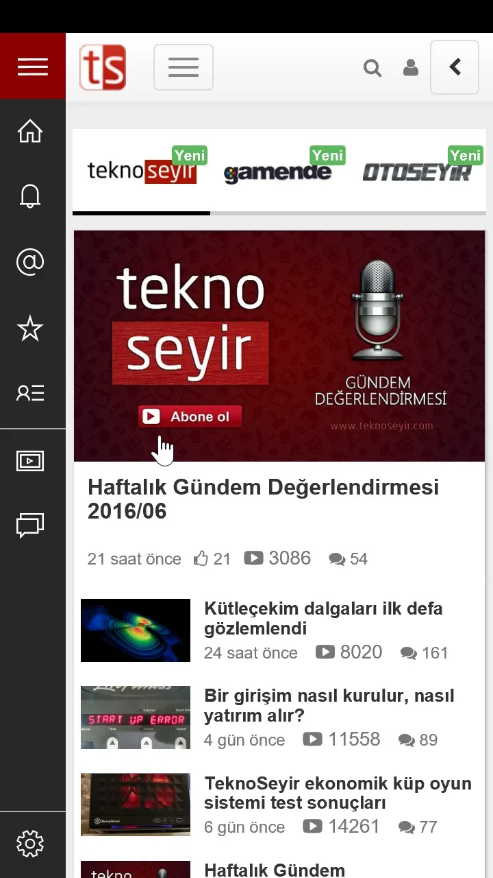 Teknoseyir 2.0 screenshot 1