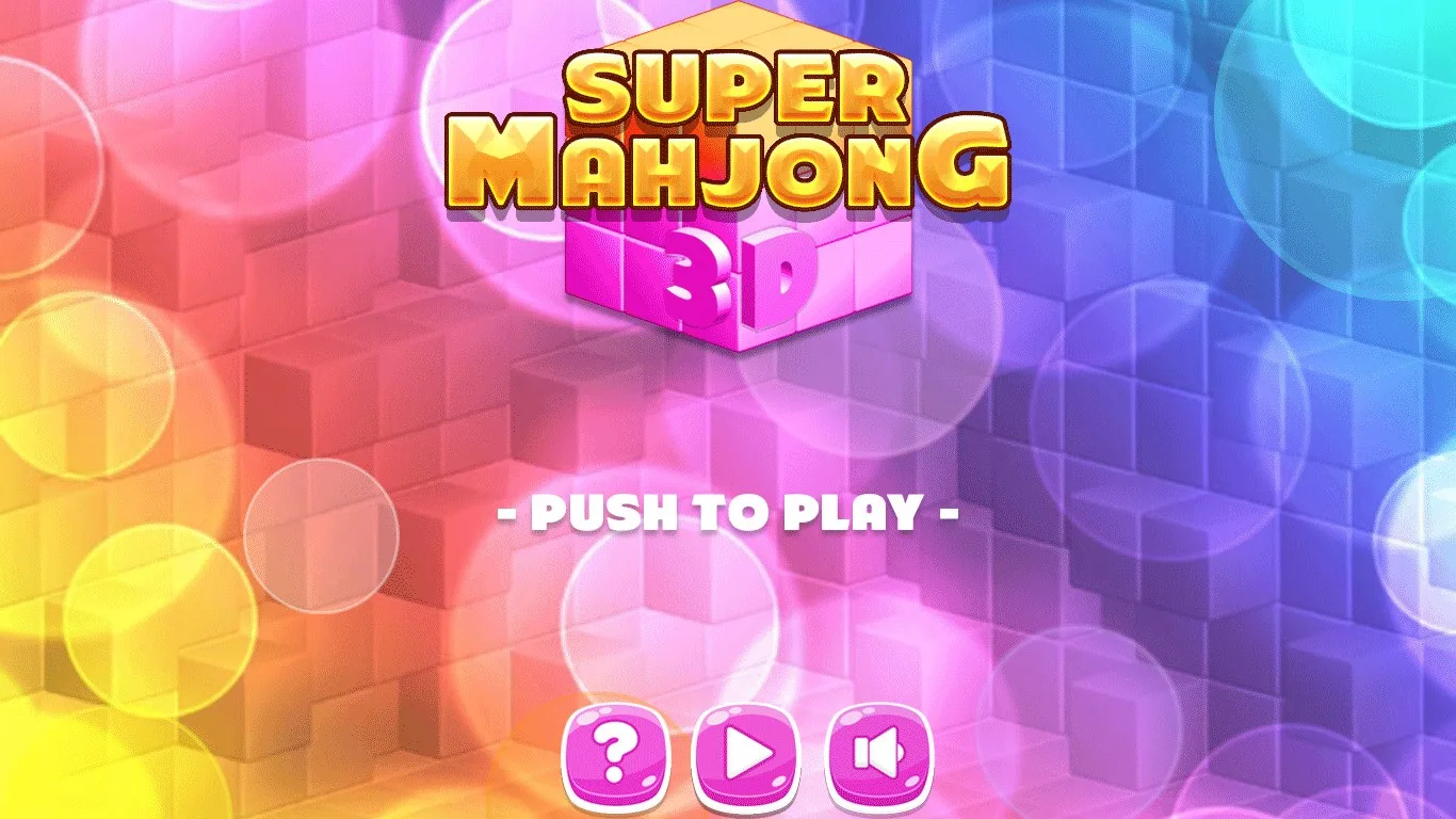 3D Mahjong screenshot 1