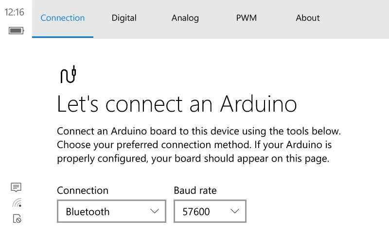 Windows Remote Arduino Experience screenshot 2