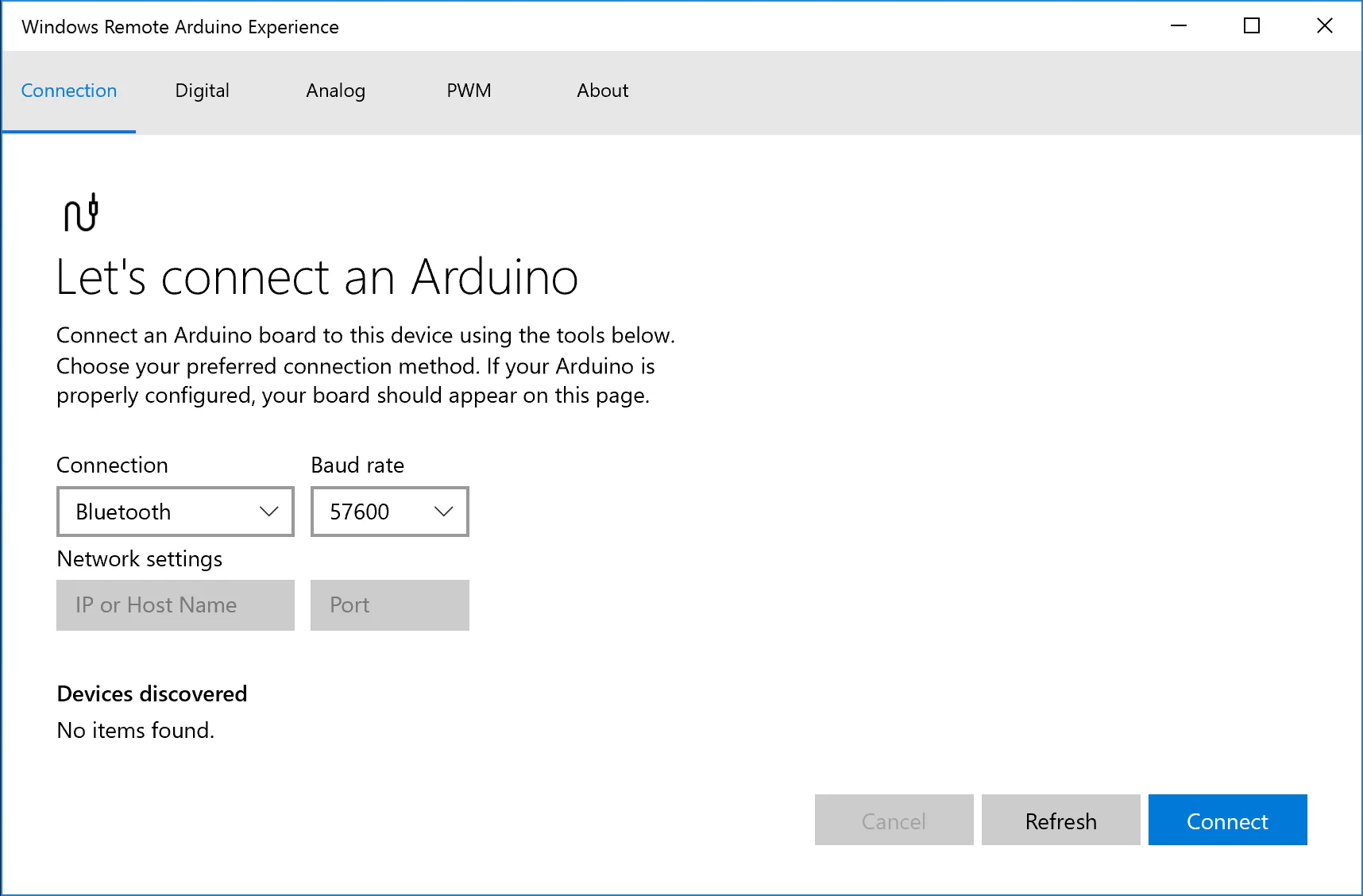 Windows Remote Arduino Experience screenshot 3