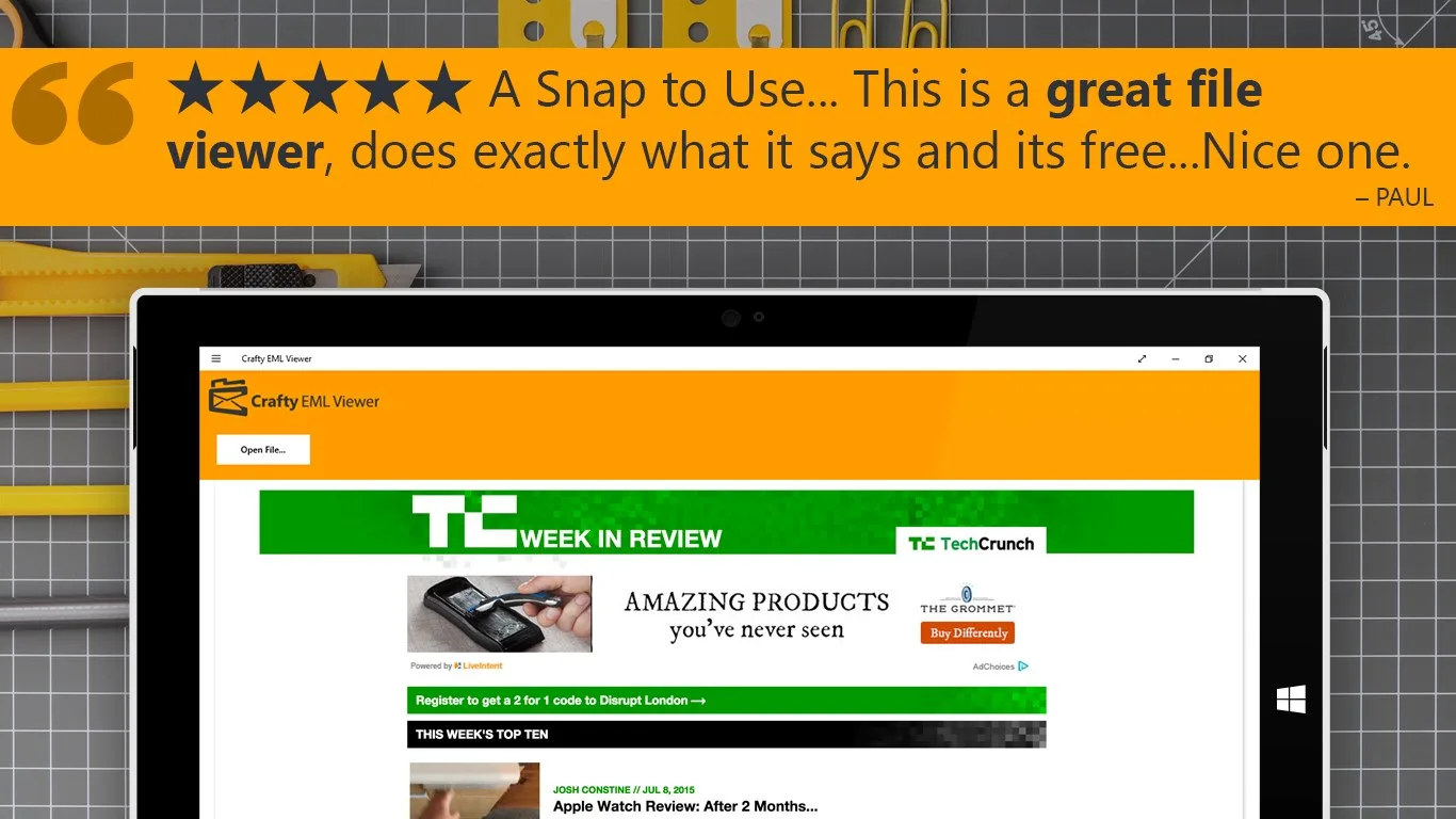 EML Opener screenshot 2