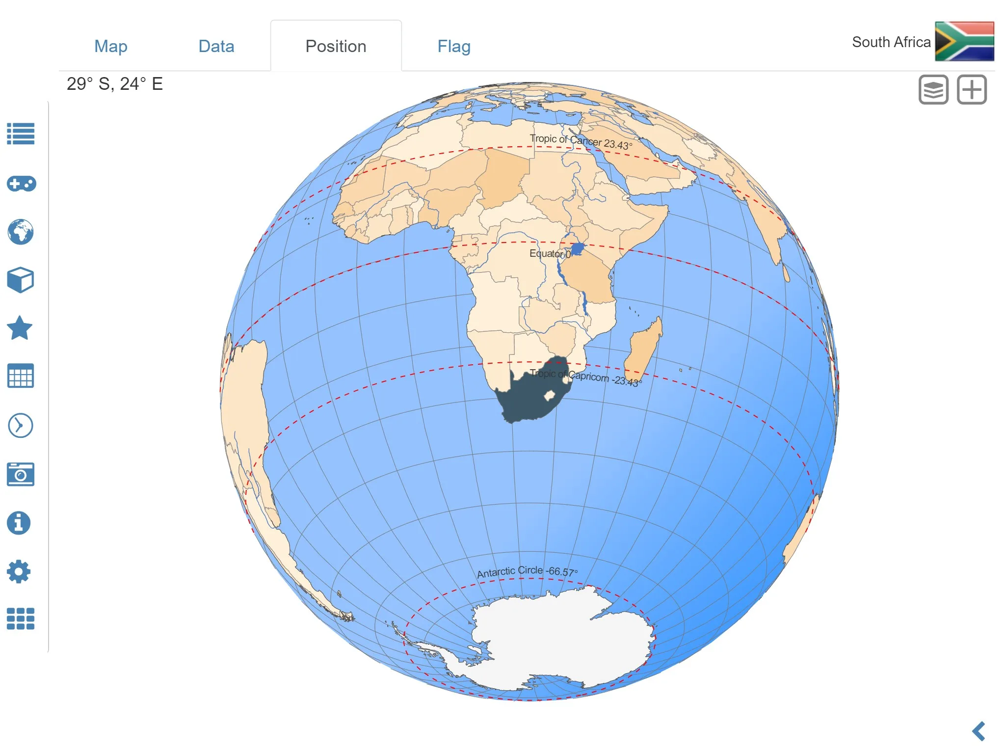 World Atlas & Quiz MxGeo screenshot 2