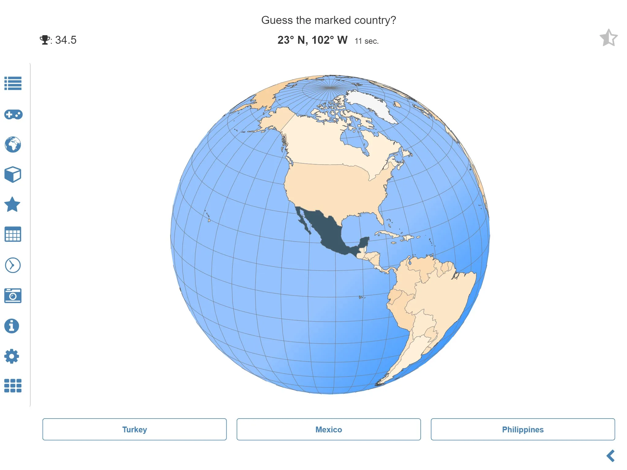World Atlas & Quiz MxGeo screenshot 5