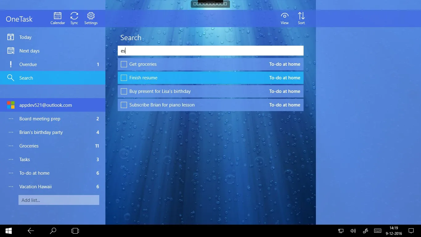 One Task screenshot 5