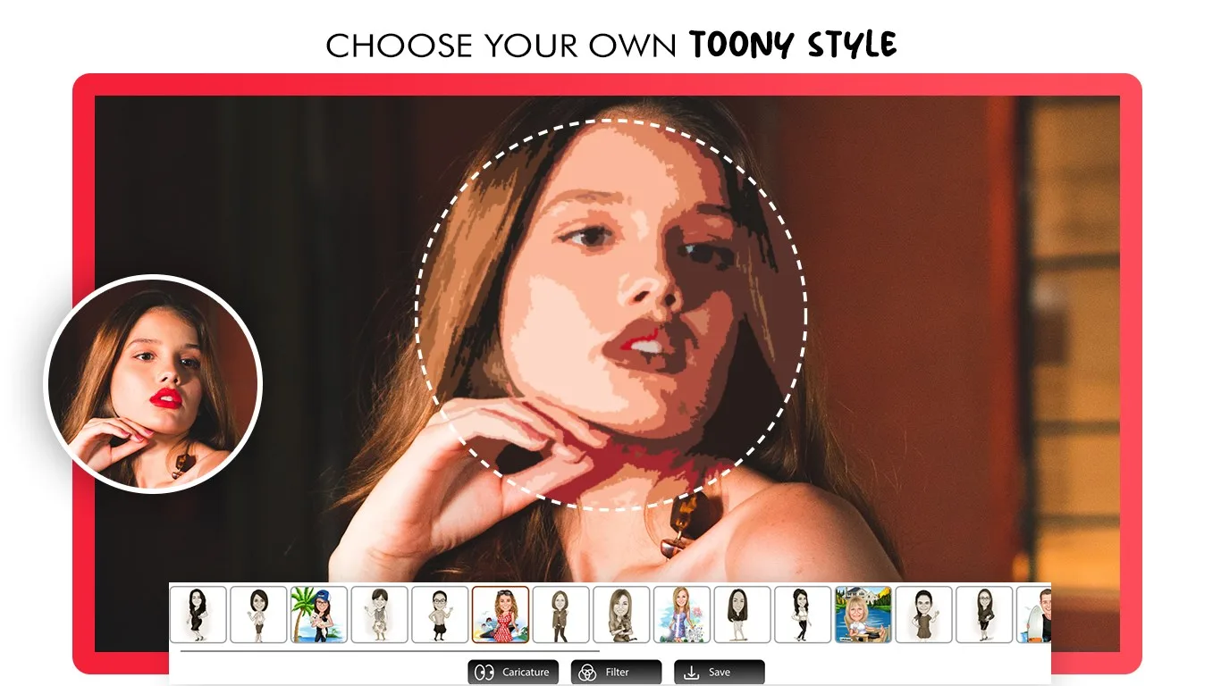 Photo Into CariCature screenshot 4