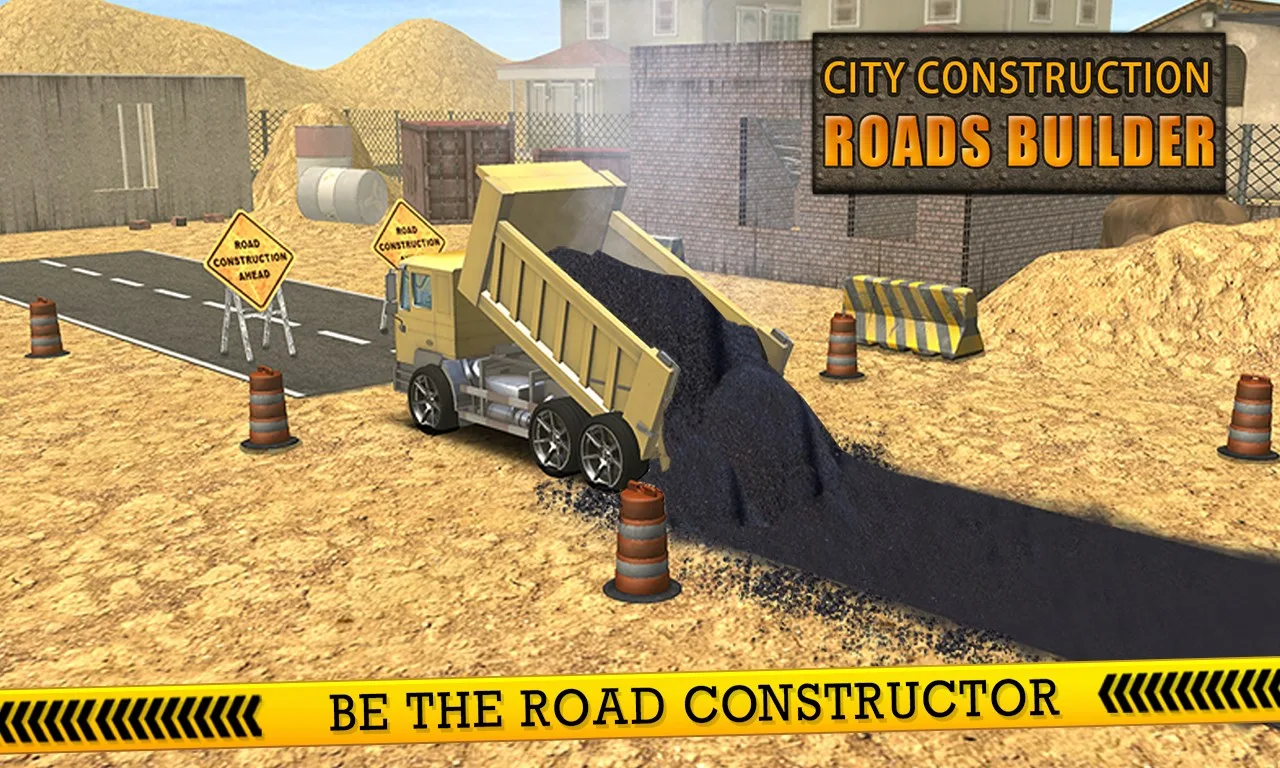 City Construction Roads Builder 3D - Excavator Sim screenshot 5