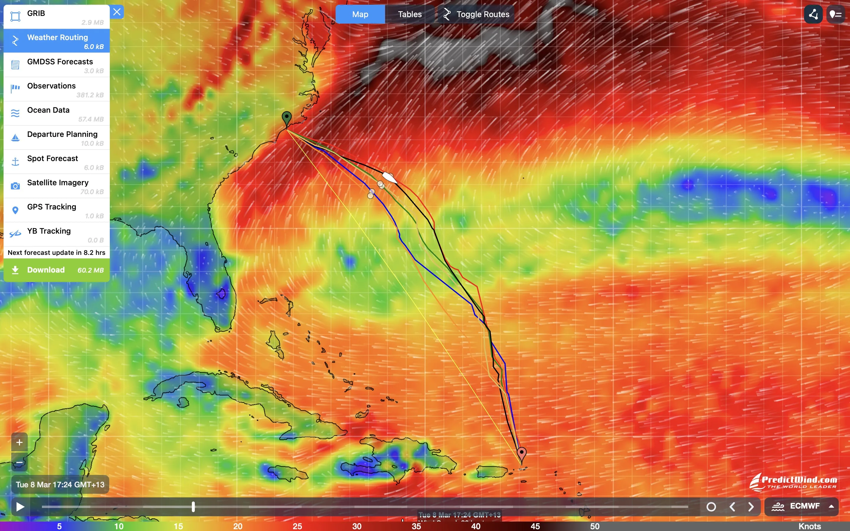 PredictWind Offshore screenshot 1