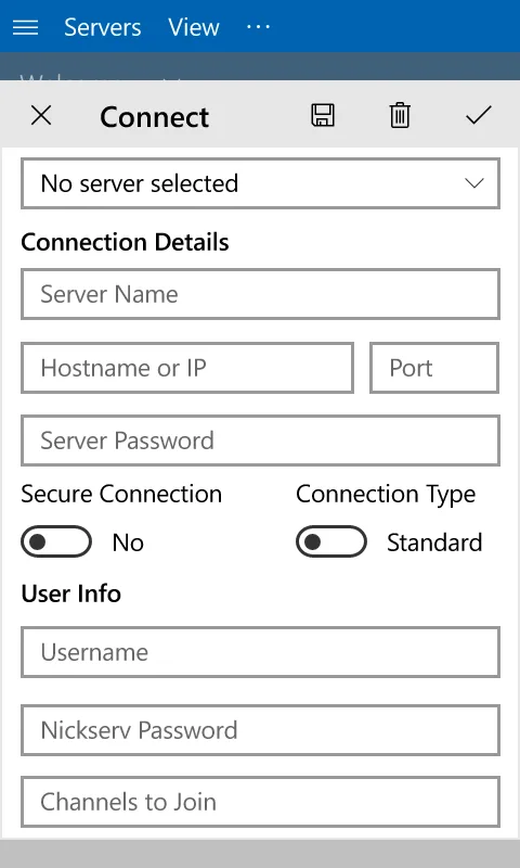 WinIRC screenshot 3