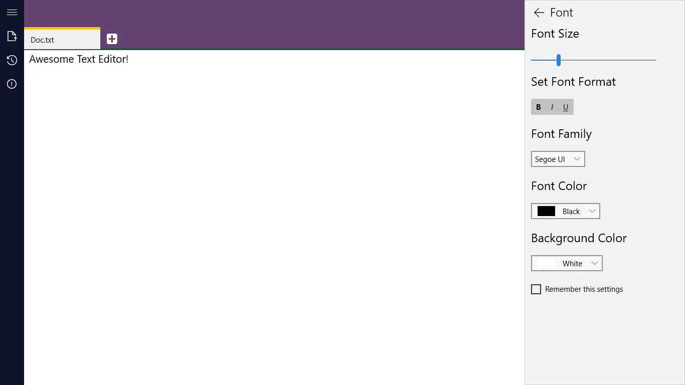 Modern Notepad screenshot 3